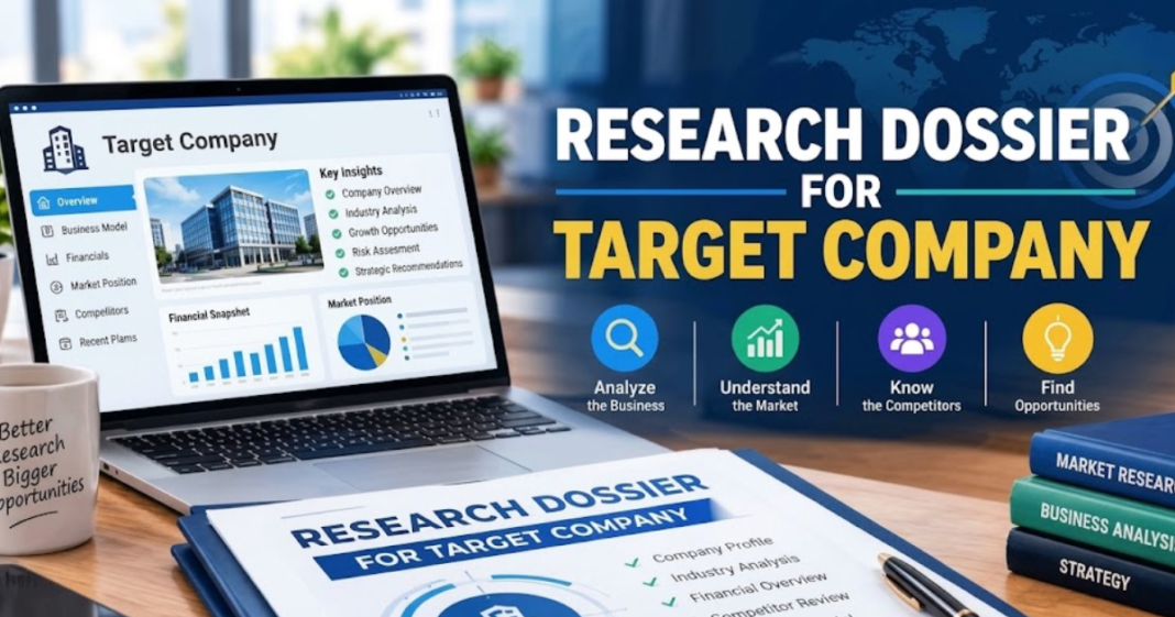 Why Every Enterprise Deal Needs a Research Dossier for the Target Company research dossier for target company